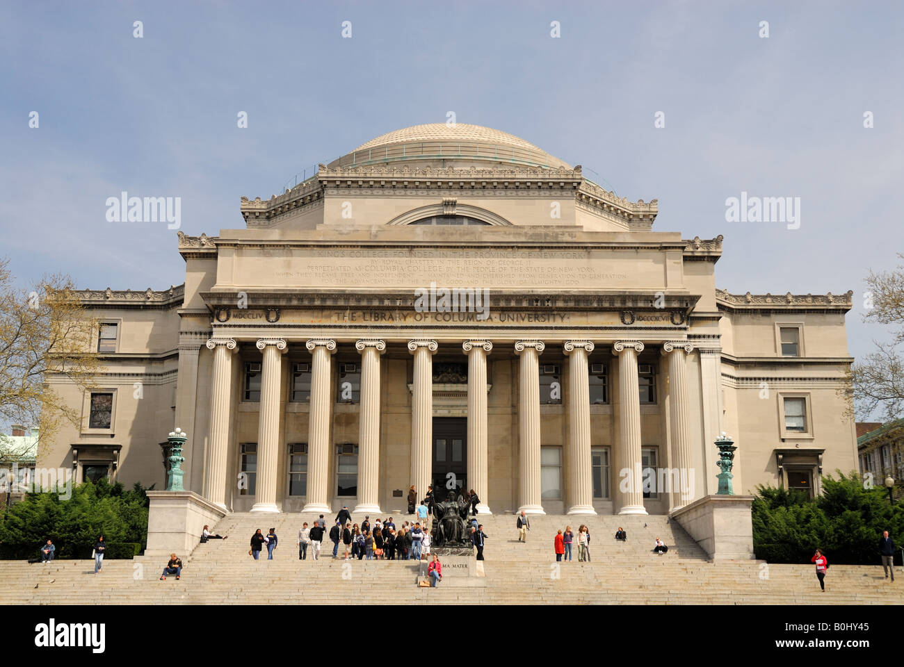 Bassa Memorial Library presso la Columbia University di New York Foto Stock