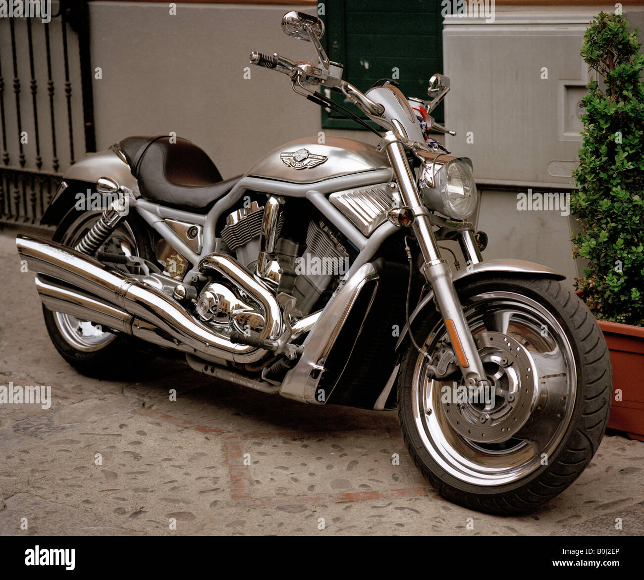 Harley Davidson V rod VRSCAW motocicletta. Foto Stock