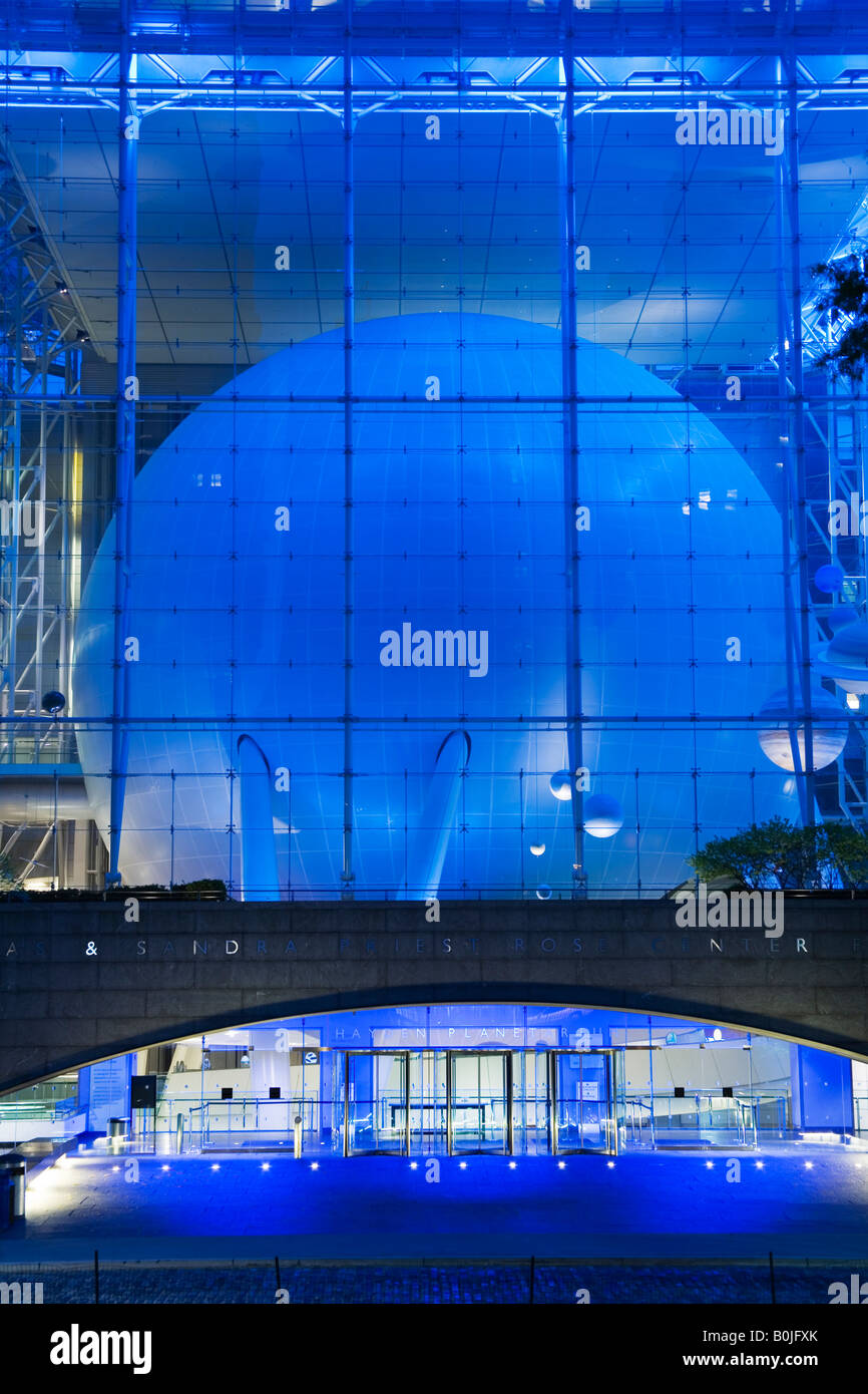 Ecosphere presso il Museo Americano di Storia Naturale Upper West Side di New York City New York STATI UNITI D'AMERICA Foto Stock