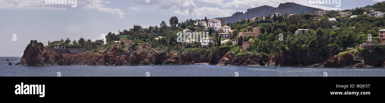 Il sud della Francia a theoules sur mer Foto Stock
