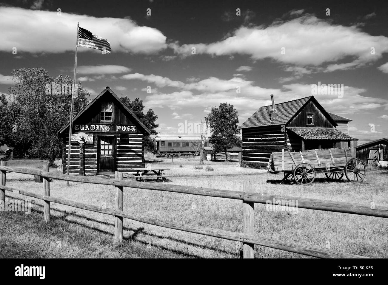 Quattro Venti Trading Post Sant Ignazio Missoula Regione Montana USA Foto Stock