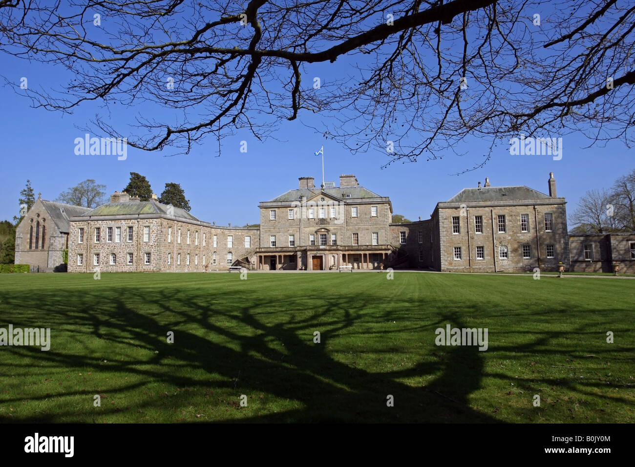 La dimora signorile di Haddo House, la casa della famiglia Gordon per oltre 400 anni, situato nei pressi di Ellon, Aberdeenshire, Scotland, Regno Unito Foto Stock