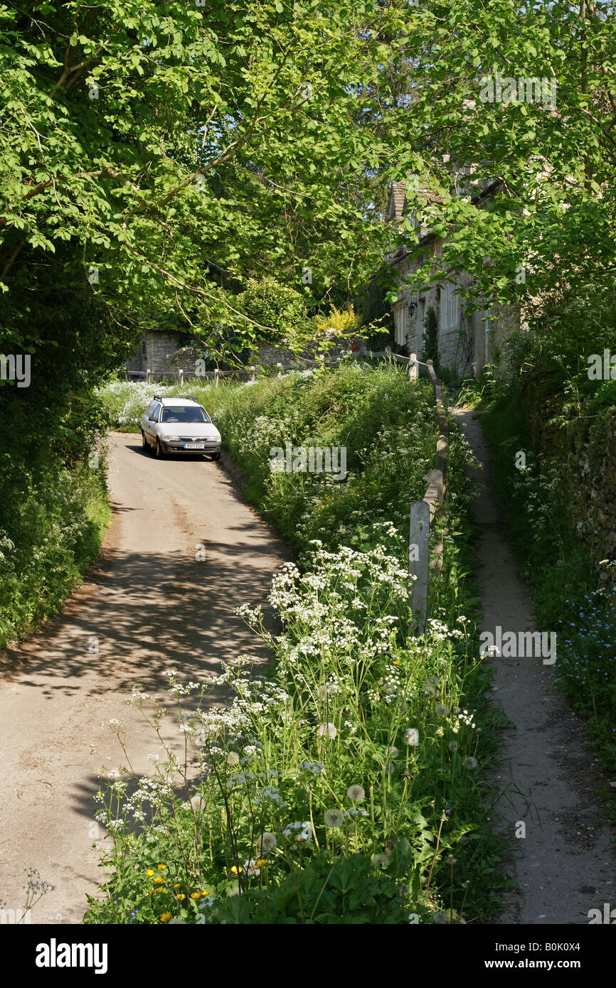 Slaughterford Wiltshire, Inghilterra Foto Stock