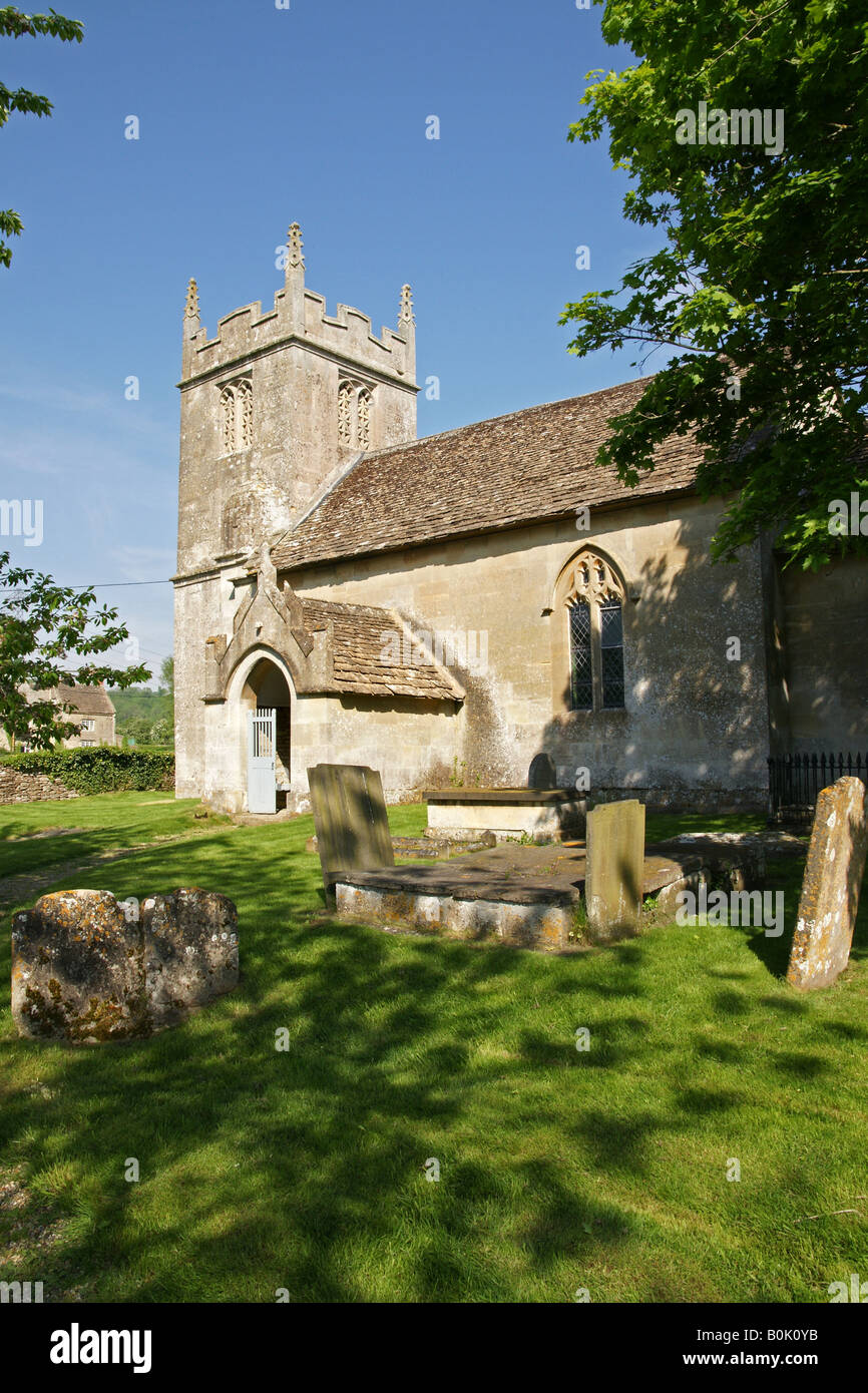 Slaughterford Wiltshire, Inghilterra Foto Stock