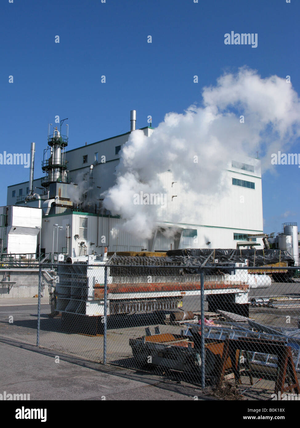 Fabbrica di etanolo Foto Stock
