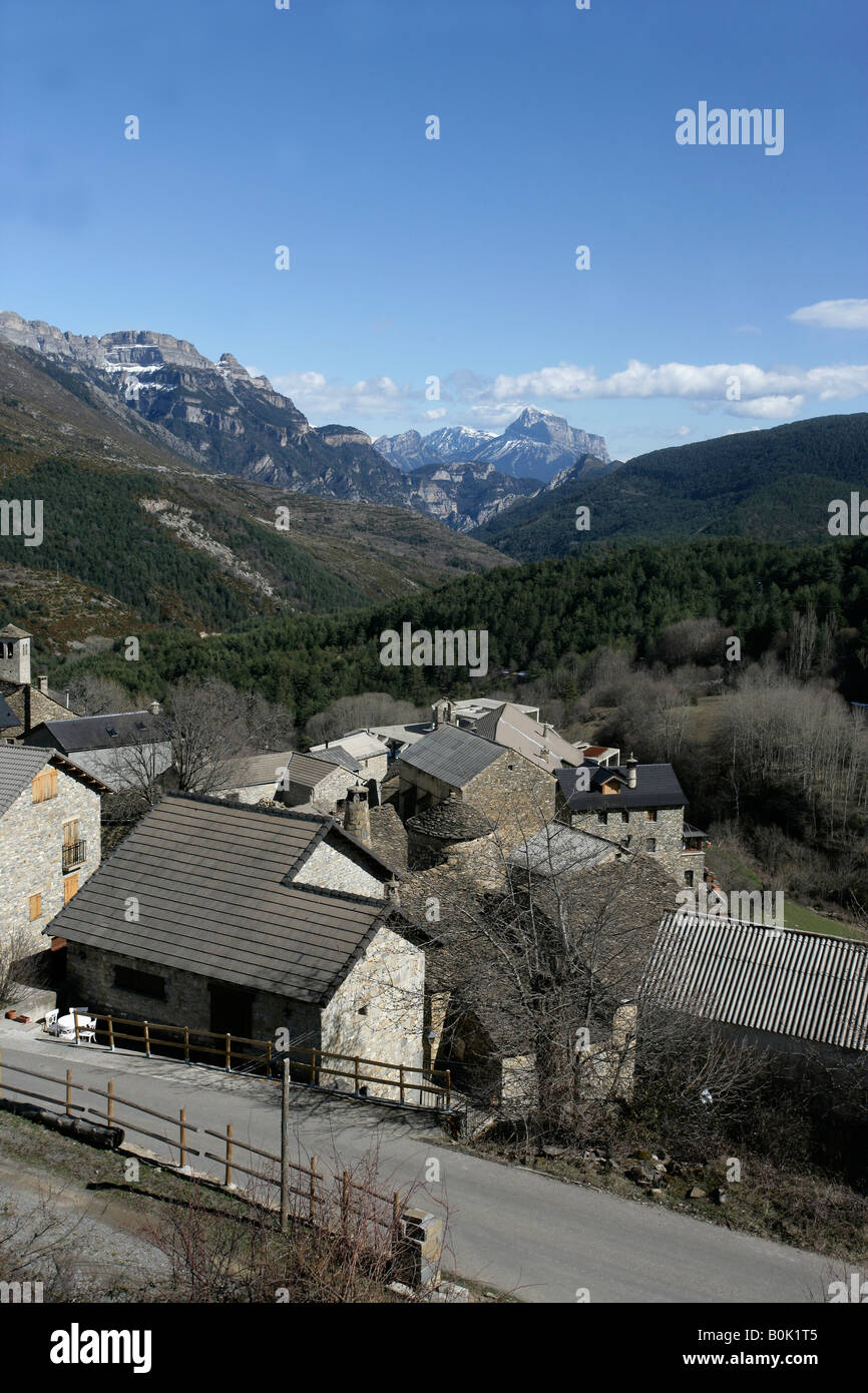 Pirenei spagnoli Ordesa National Park Foto Stock
