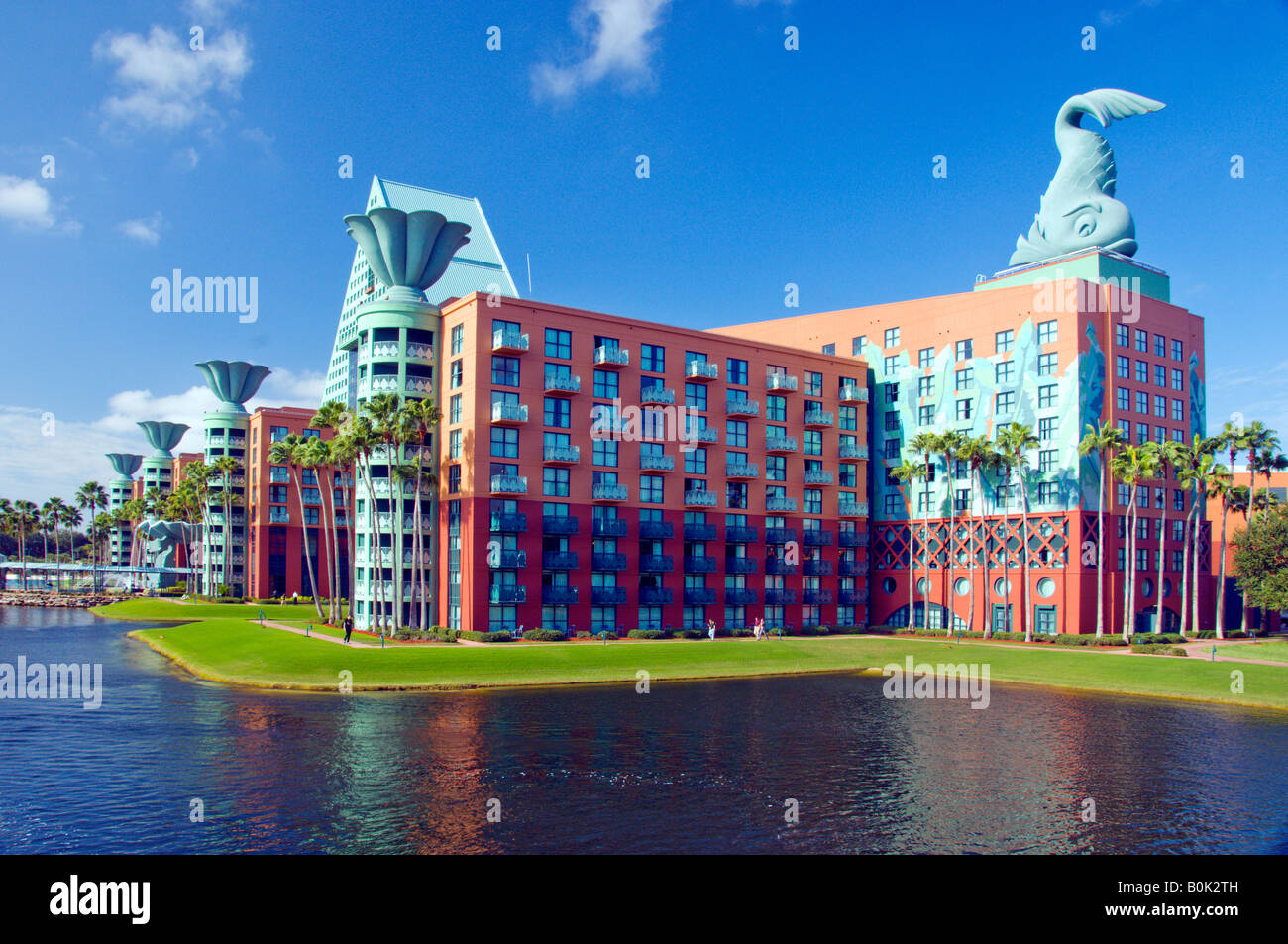 Il Dolphin Resort Hotel in Disney s Lake Buena Vista Resort Florida USA Foto Stock