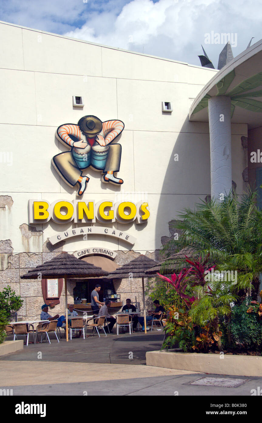 Bongos caffè cubano in Downtown Disney Lake Buena Vista Florida USA Foto Stock