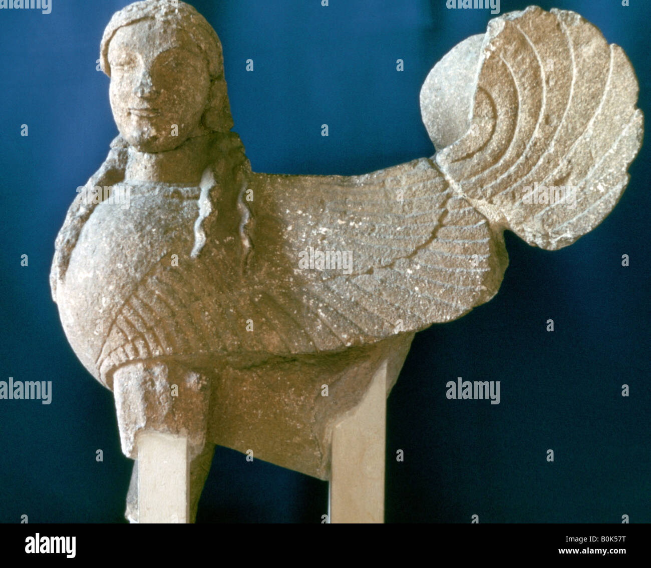 Sphinx da Cipro, VI secolo A.C. Artista: sconosciuto Foto Stock