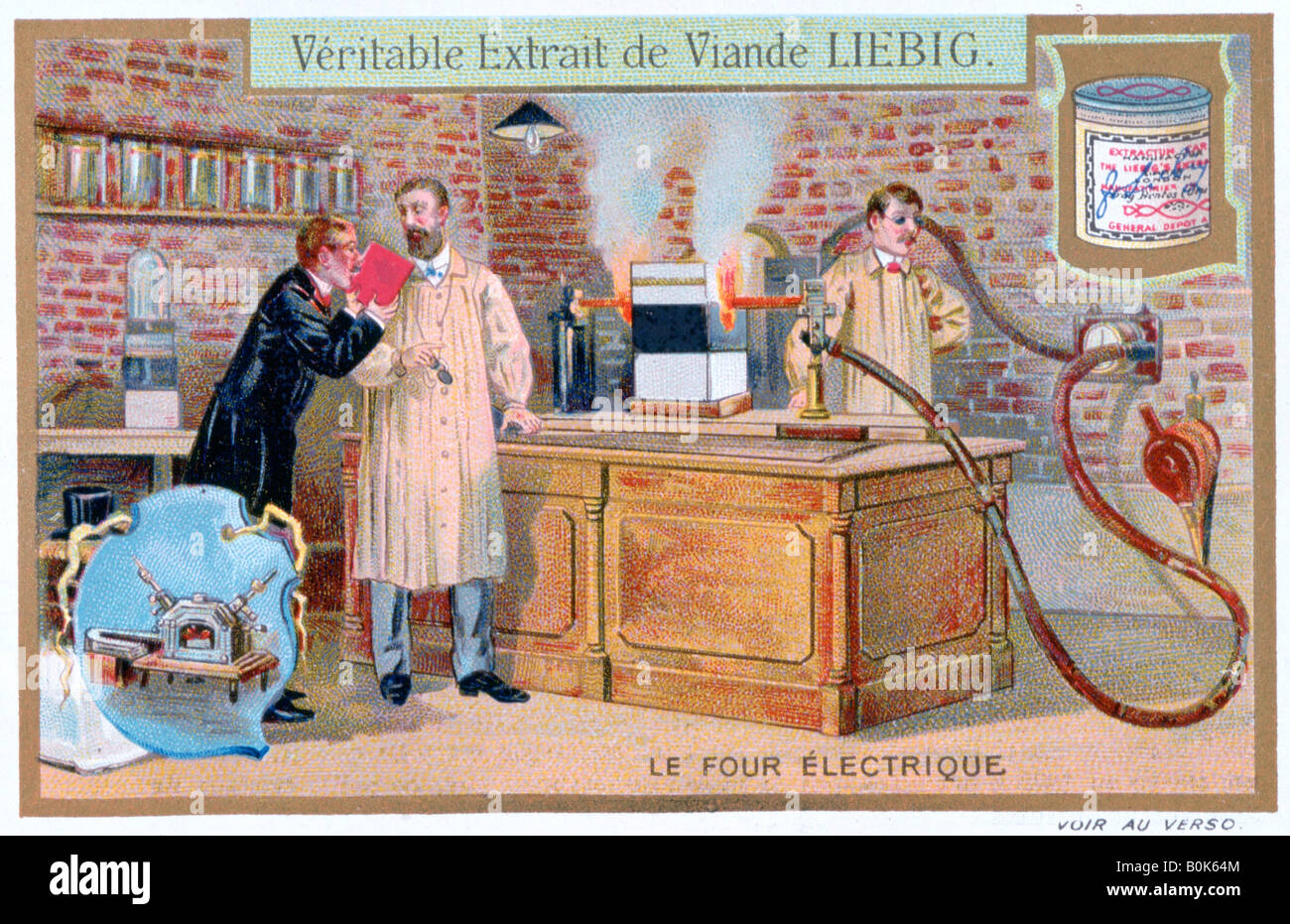 Il forno elettrico, 1890-1910. Artista: sconosciuto Foto Stock