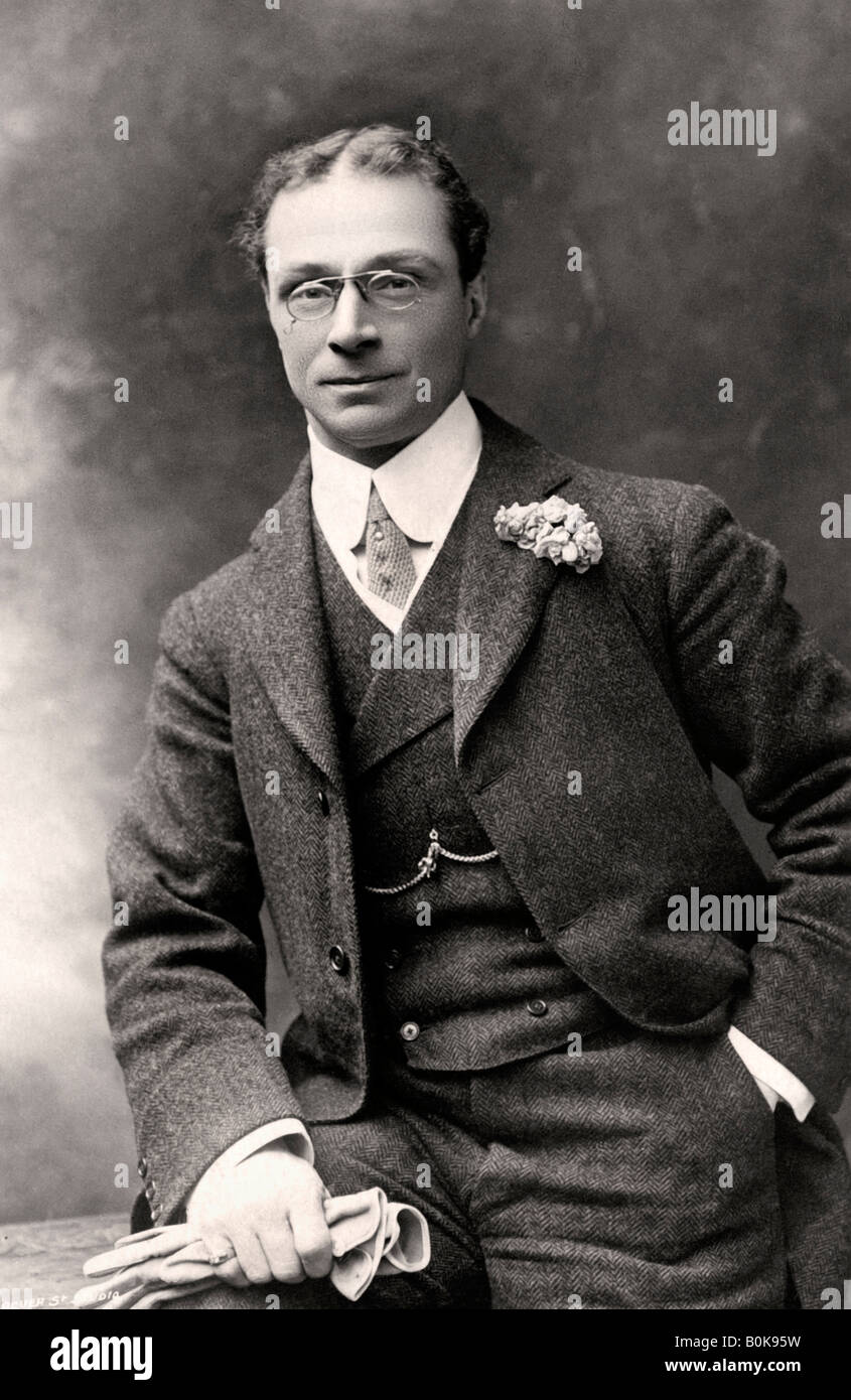 Huntley Wright (1869-1941), attore inglese, nei primi anni del XX secolo.Artista: Dover Street Studios Foto Stock