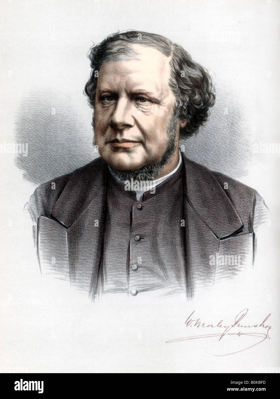 William Morley Punshon, inglese anticonformista divino, c1890.Artista: Cassell Petter & Galpin Foto Stock