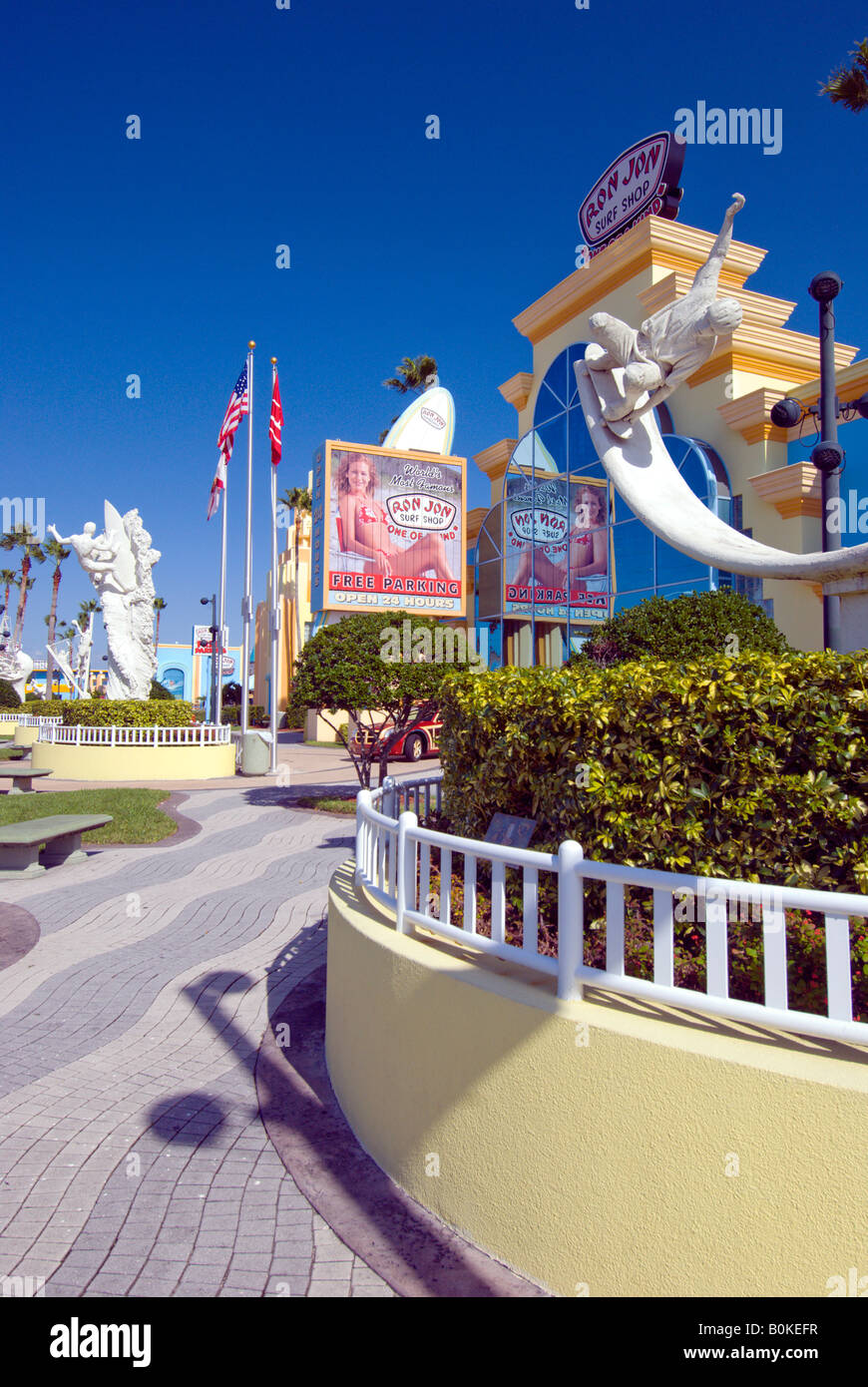 Ron Jon Surf Shop a Cocoa Beach Florida USA Foto Stock