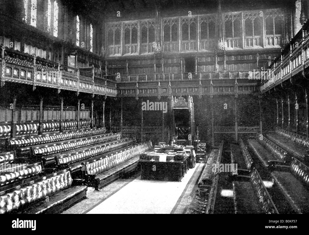 La House of Commons, 1926. Artista: sconosciuto Foto Stock