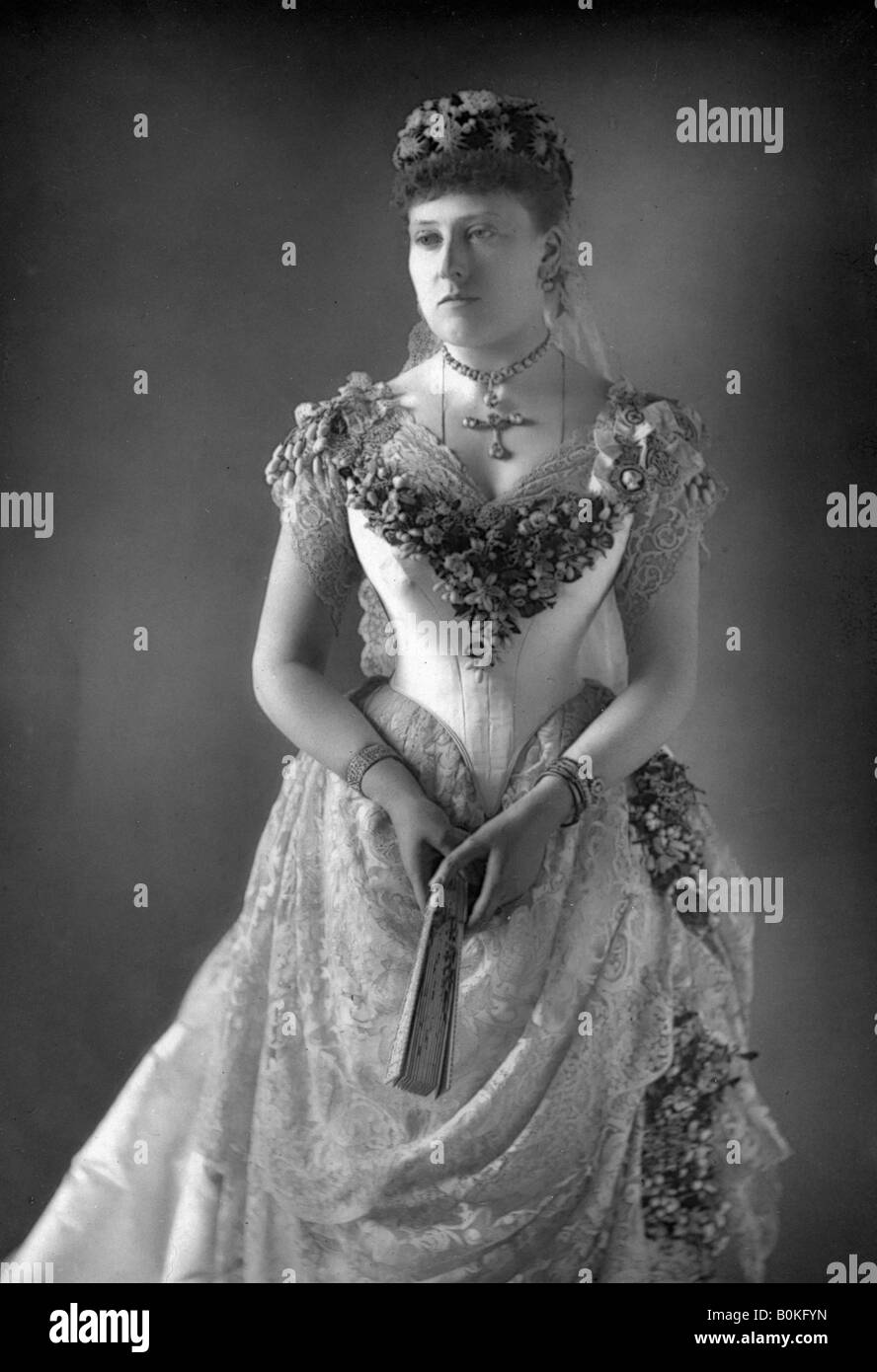 La principessa Enrico di Battenberg (1857-1944), 1893.Artista: W&D Downey Foto Stock