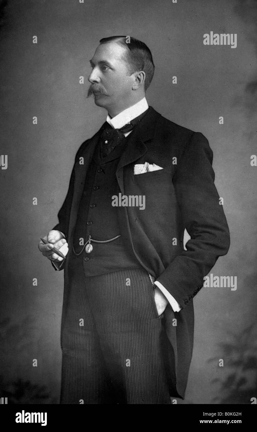 William Hunter Kendal (1843-1917), attore inglese, 1893.Artista: W&D Downey Foto Stock