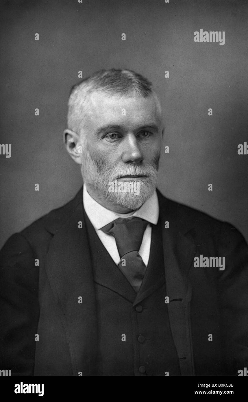 Sir George Otto Trevelyan (1838-1928), statista britannico e autore, 1893.Artista: W&D Downey Foto Stock
