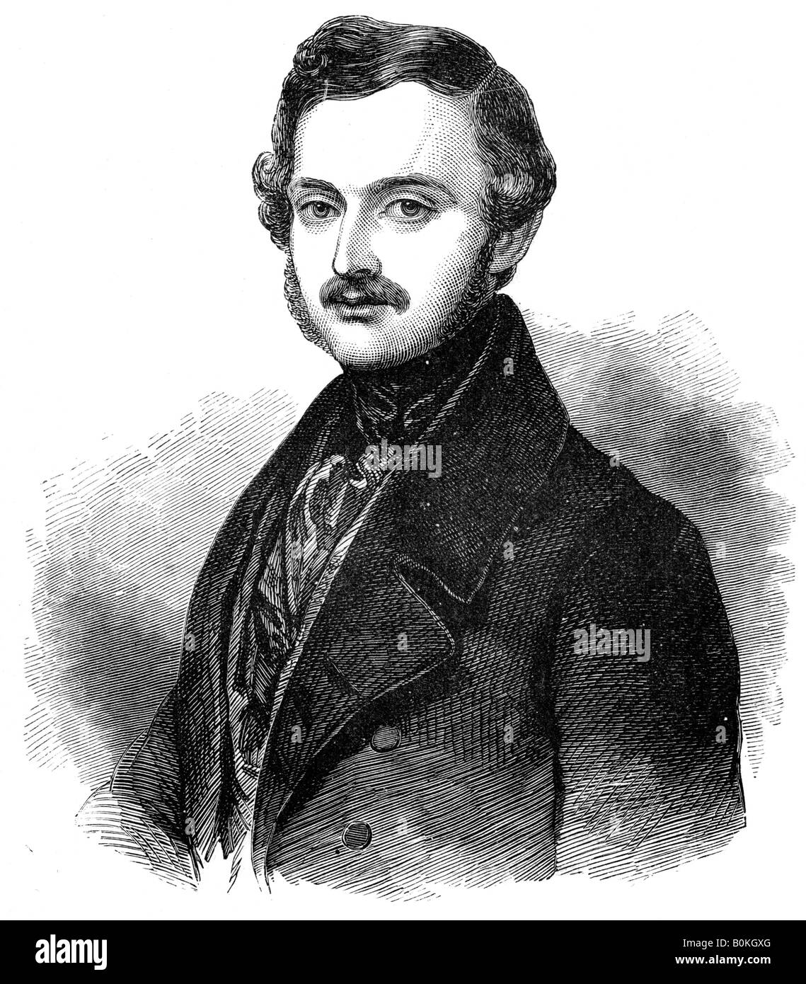 Prince Albert, (1819-1861), XIX secolo. Artista: sconosciuto Foto Stock
