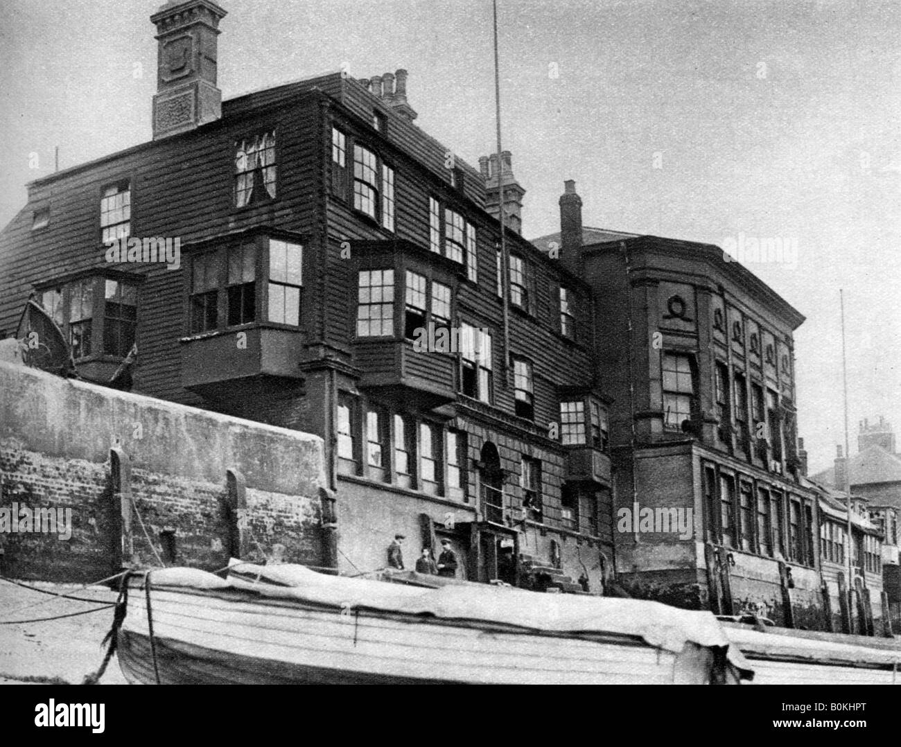 Lo scettro e la corona Inn nel Greenwich, Londra, 1926-1927. Artista: sconosciuto Foto Stock