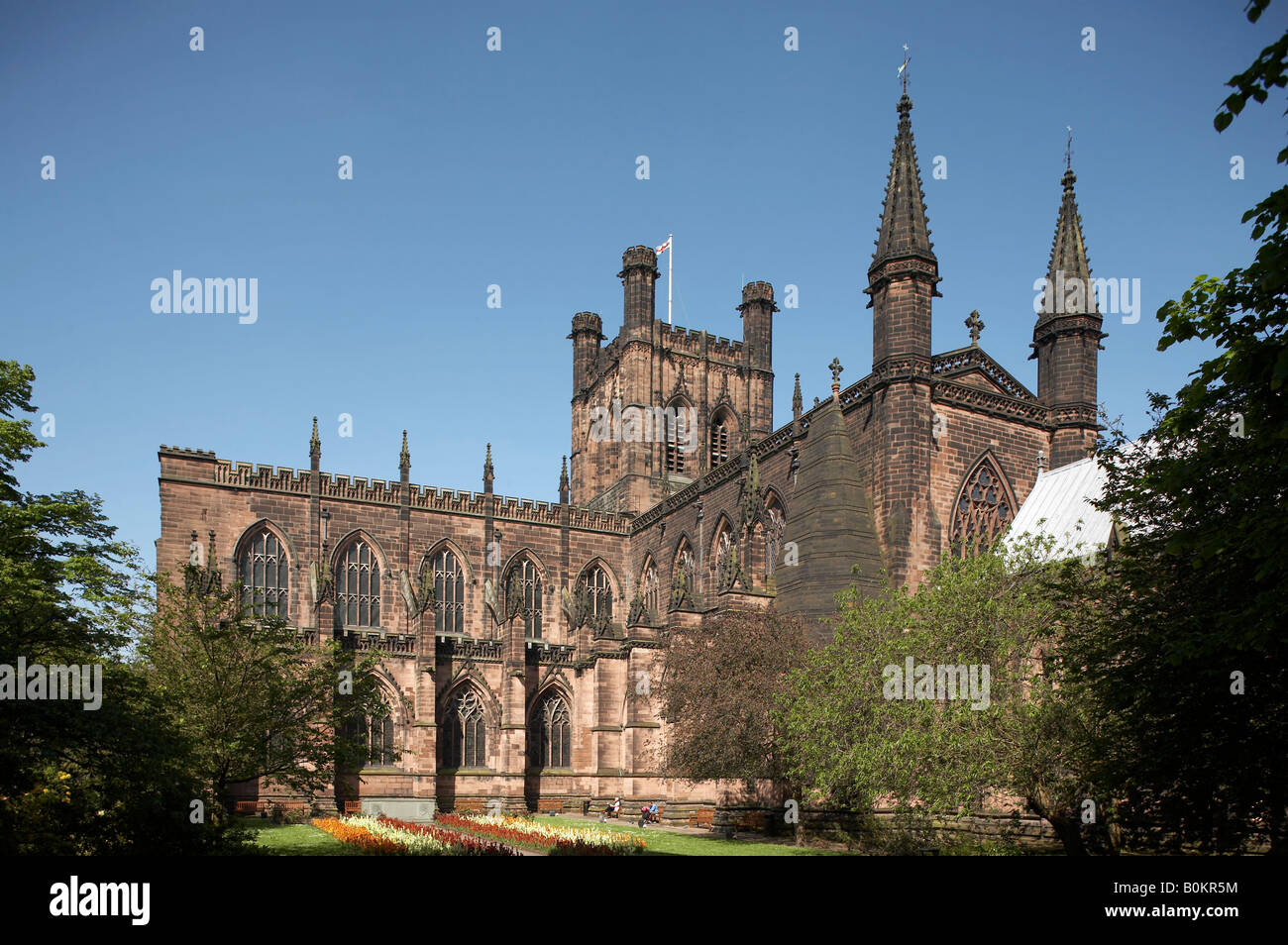 Chester Cathedral Foto Stock