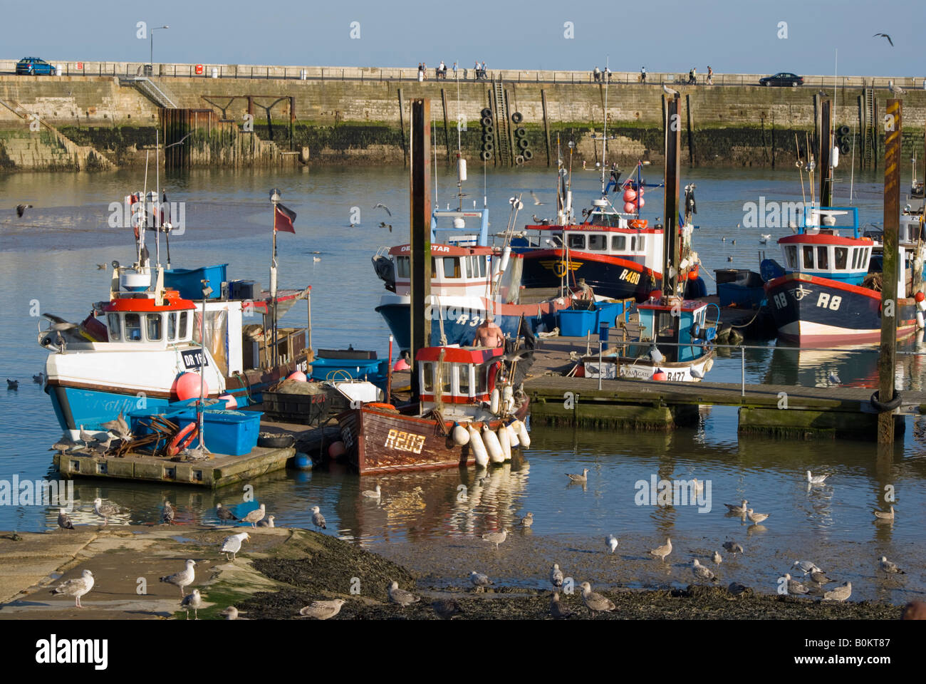 In Europa il REGNO UNITO Inghilterra kent thanet ramsgate Foto Stock