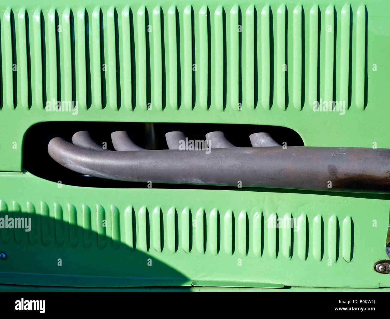 British Racing Green era la formula uno F1 auto auto singolo sedile automobile classic vintage veterano Foto Stock