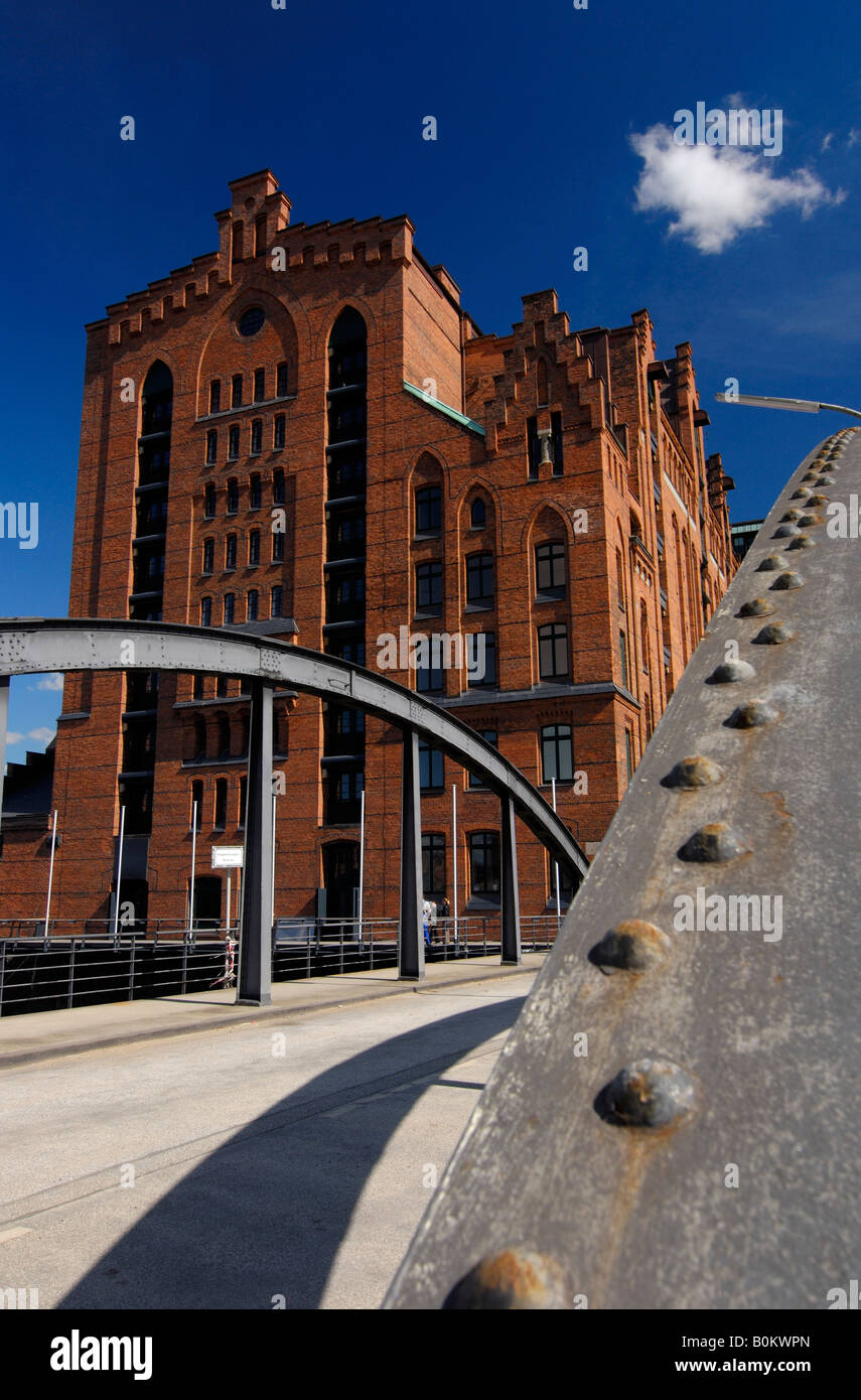 L'International Maritime Museum di Amburgo, Germania Foto Stock