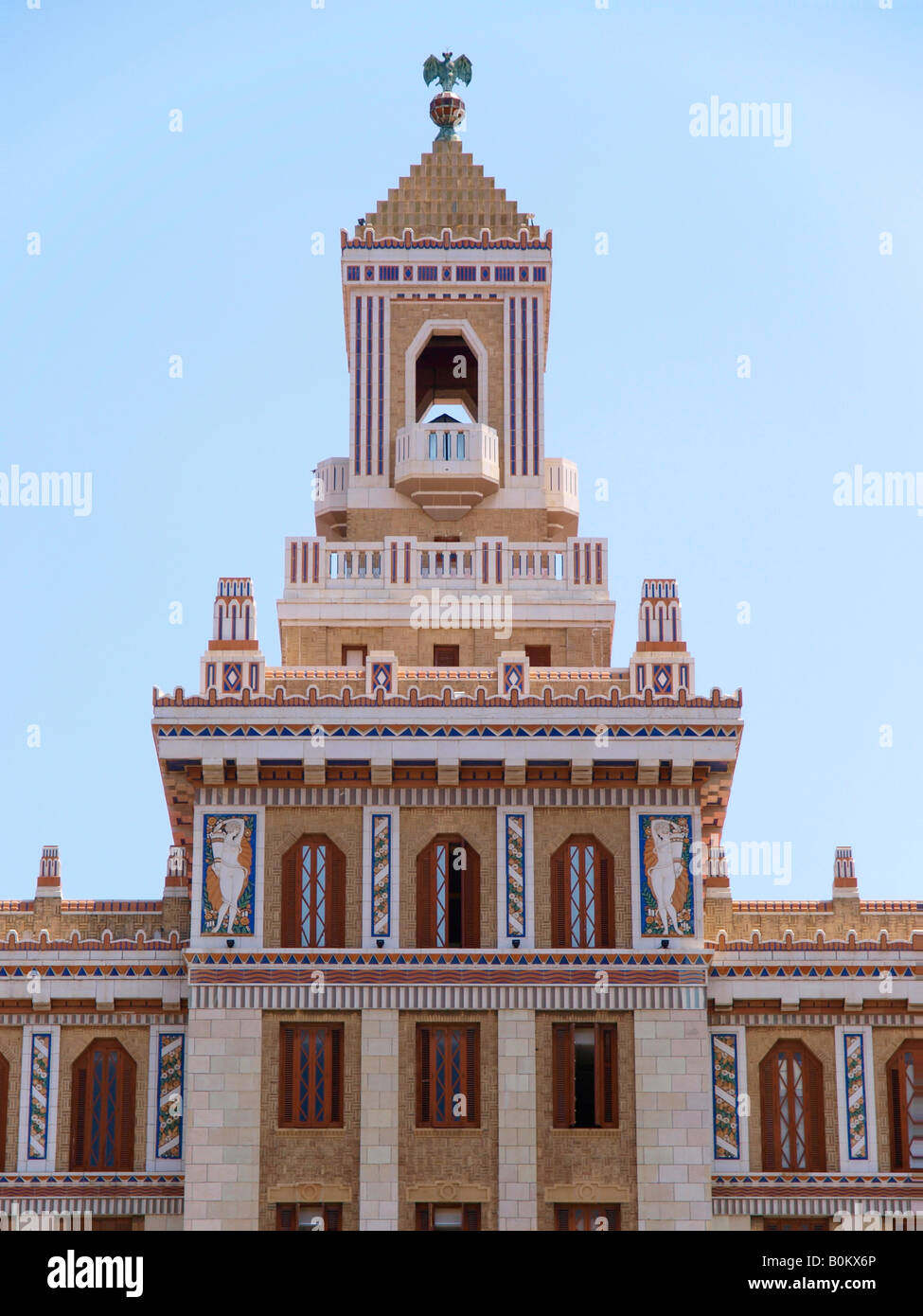 Bacardi edificio Edificio Bacardi Vecchia Havana Vieja Havana Cuba Foto Stock