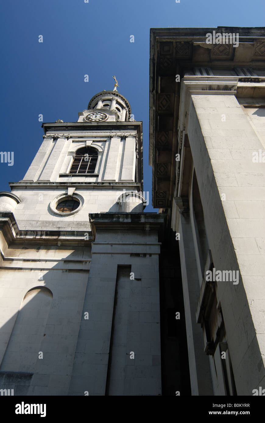 St Chiesa Alfege in Greenwich, London REGNO UNITO Foto Stock