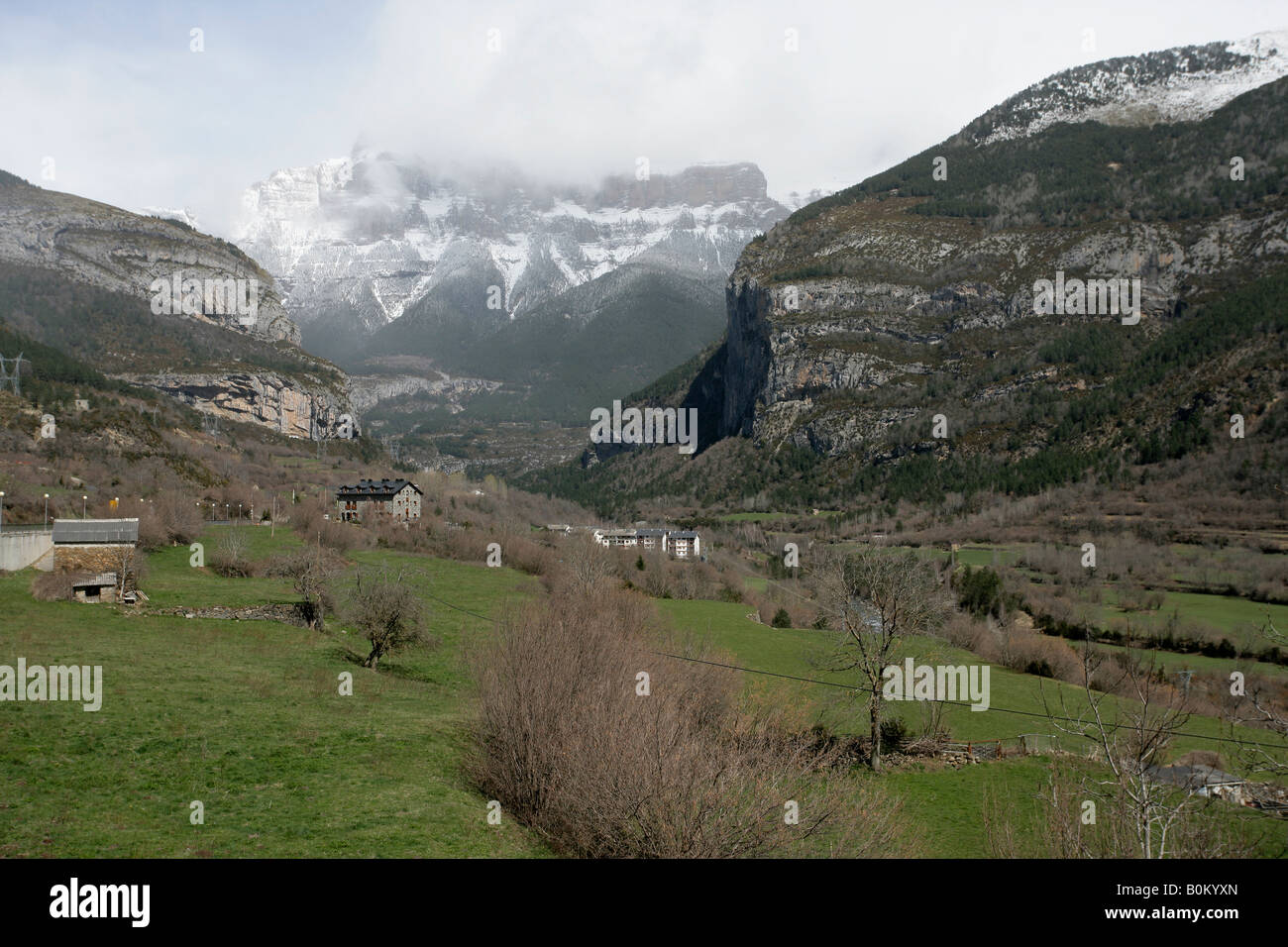 Pirenei spagnoli Ordesa National Park Foto Stock