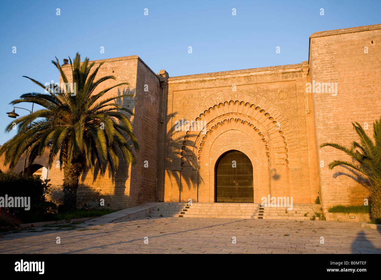 Gallery Bab Rouah Er. Rabat, Marocco Foto Stock