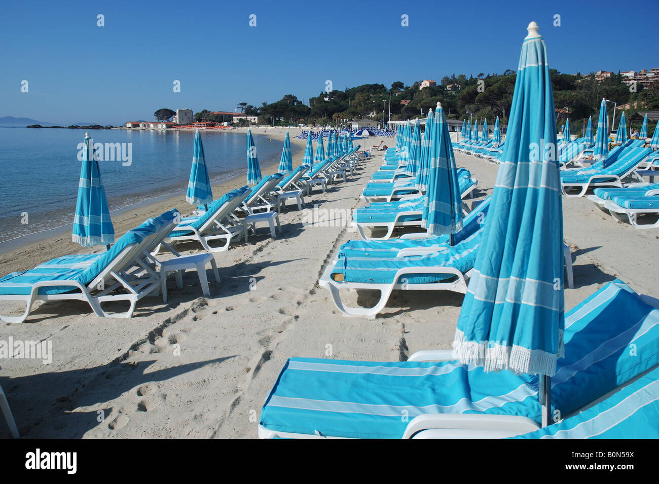 Spiaggia di Le Lavandou Foto Stock