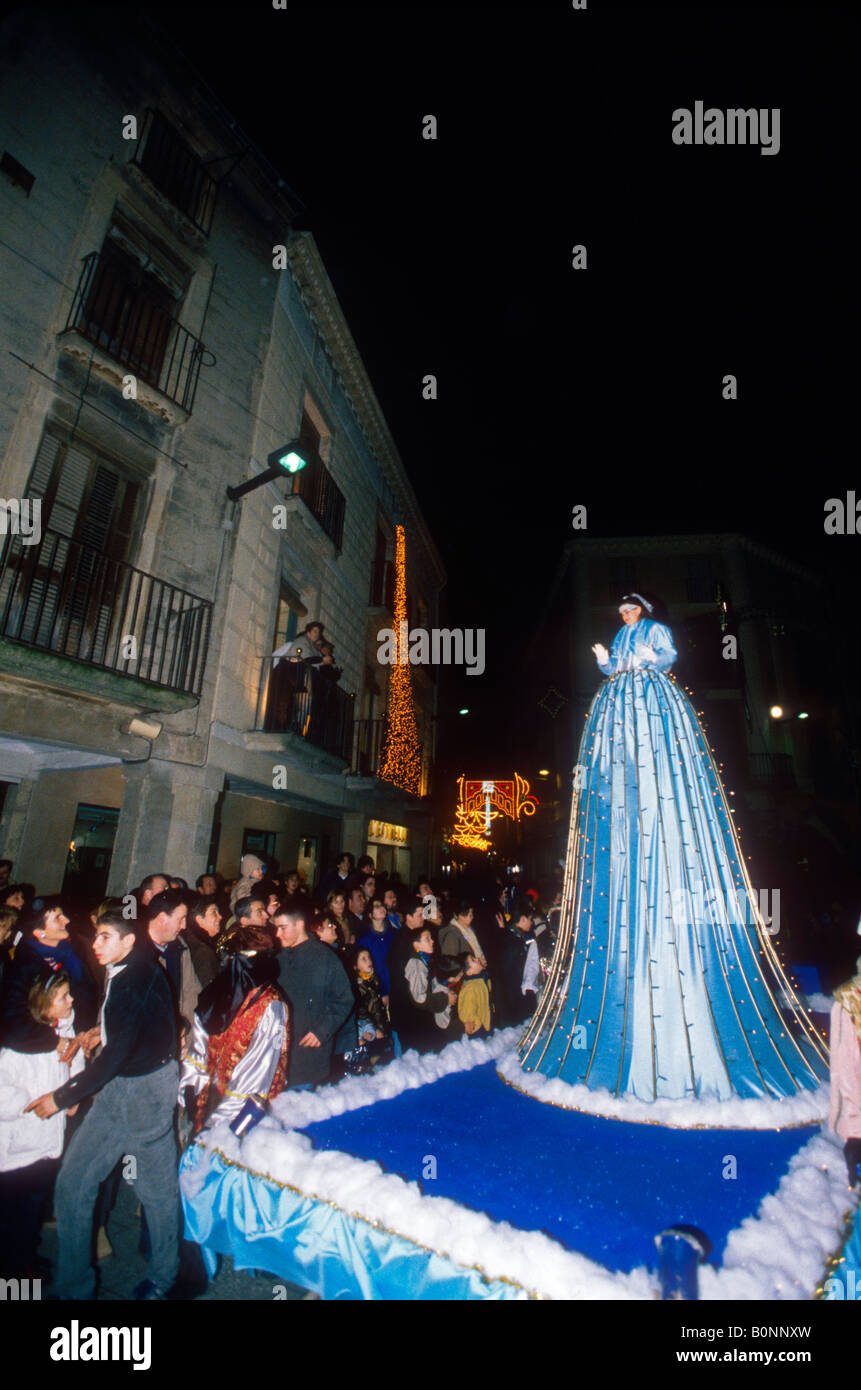 La Street Parade in Spagna Foto Stock