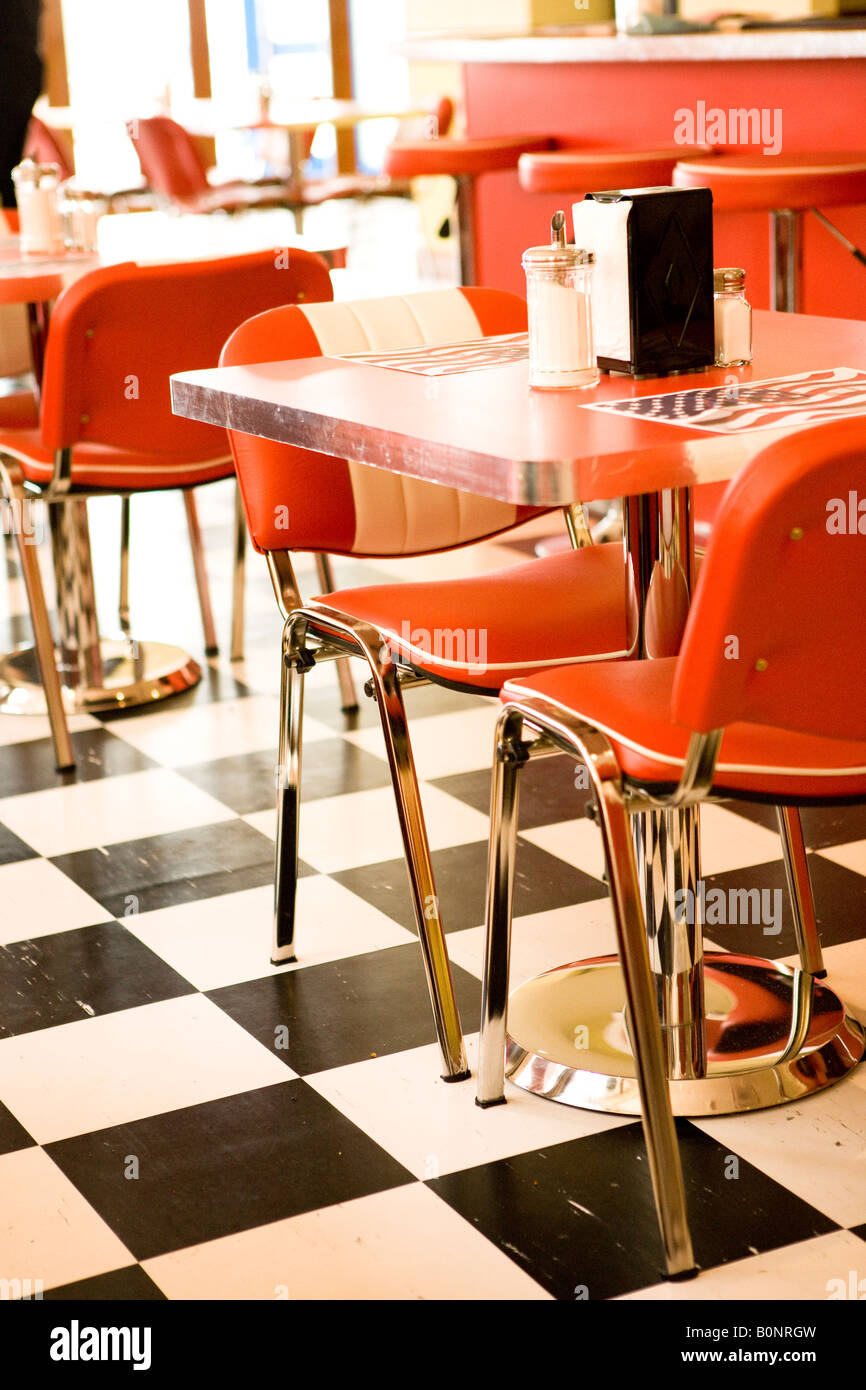Cafe in Brighton Foto Stock