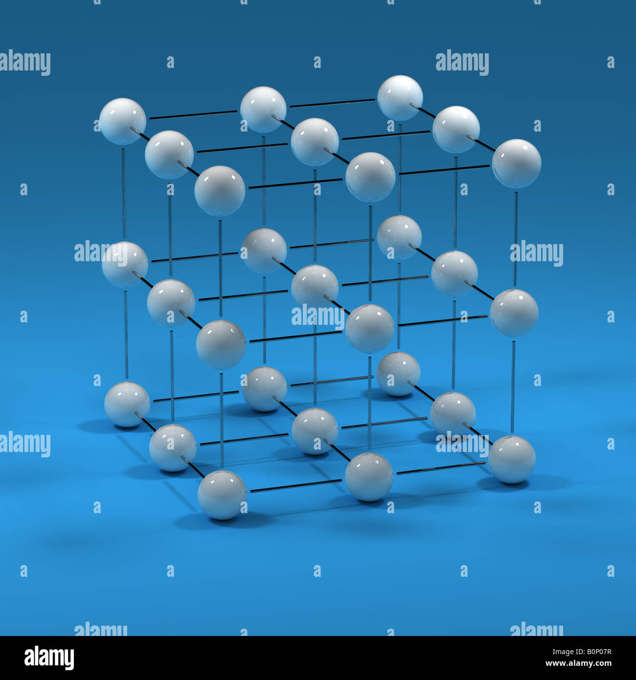 Cubo Mesh Foto Stock