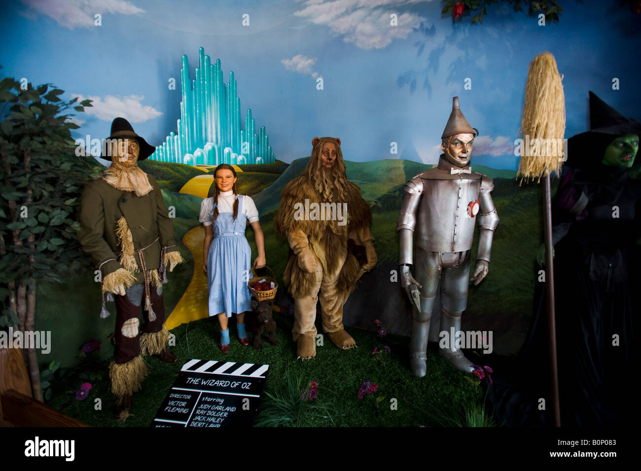 The Wizard of Oz Museo delle Cere di Hollywood Hollywood Los Angeles California Stati Uniti d'America Foto Stock