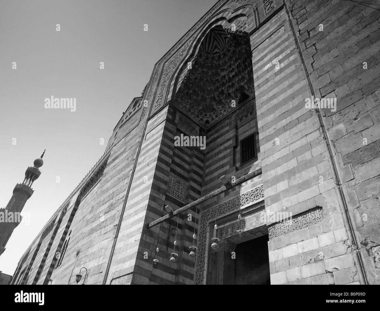 Al Mu'ayyad Moschea Sheikh al Cairo, Egitto Foto Stock