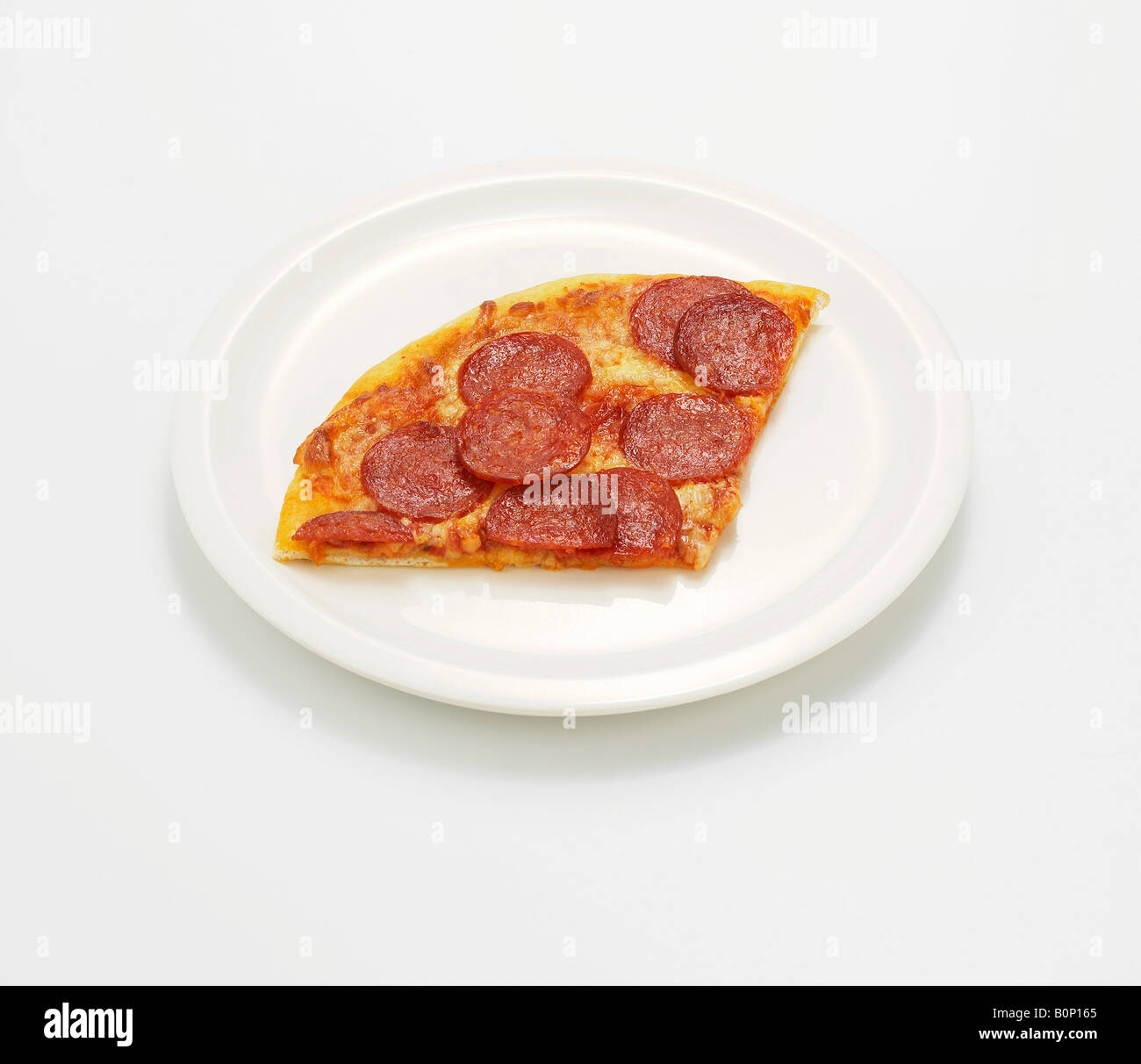 fetta di pizza Foto Stock