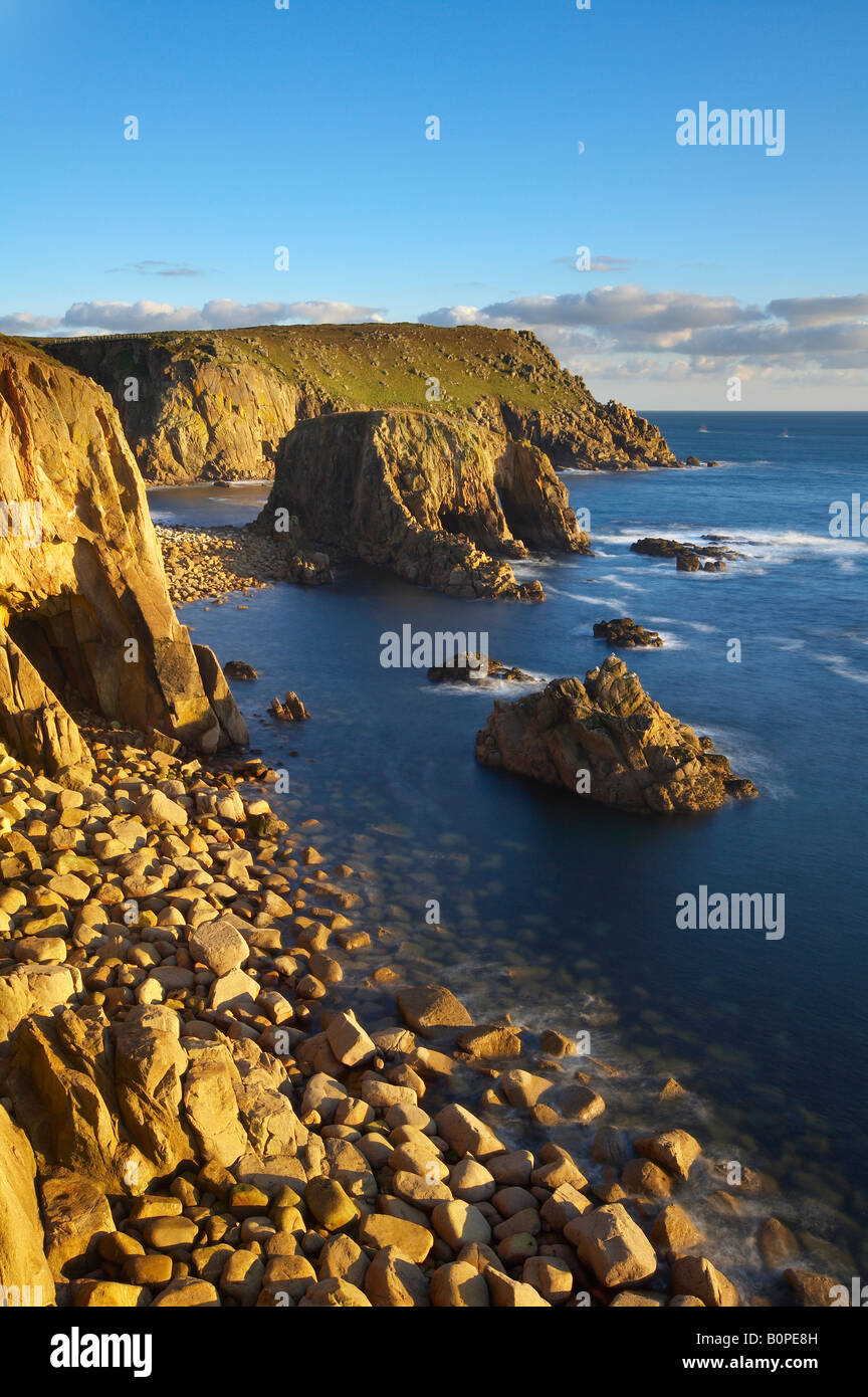 Land's End, Cornwall, Inghilterra, Regno Unito (NR) Foto Stock