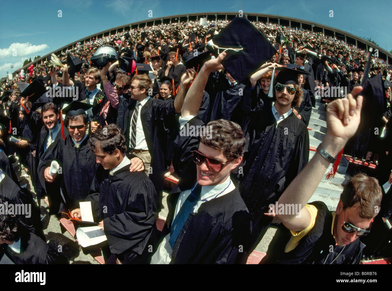 Graduazione Cornell University Foto Stock