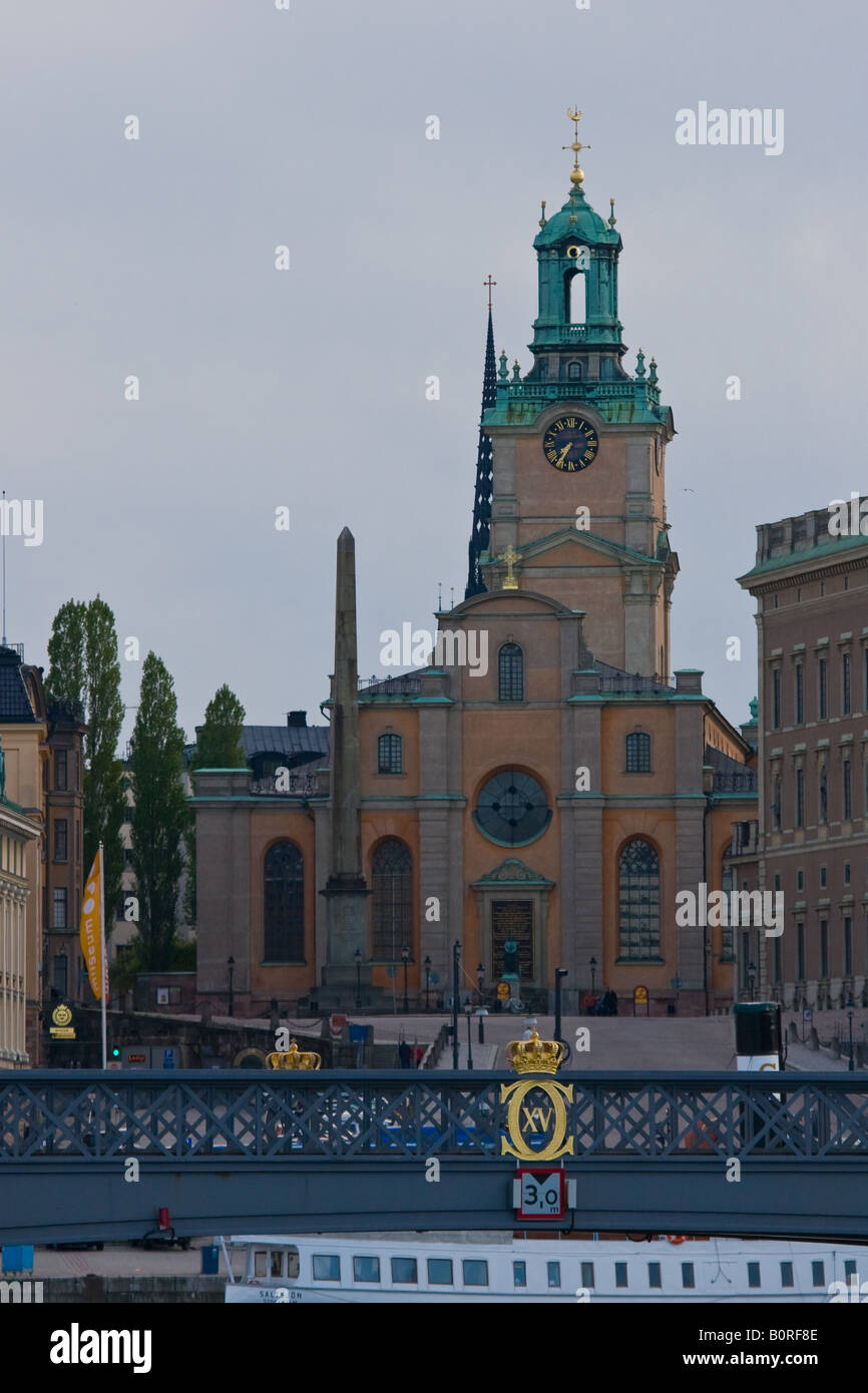 Storkyrkan la Chiesa, Stoccolma, Svezia Foto Stock