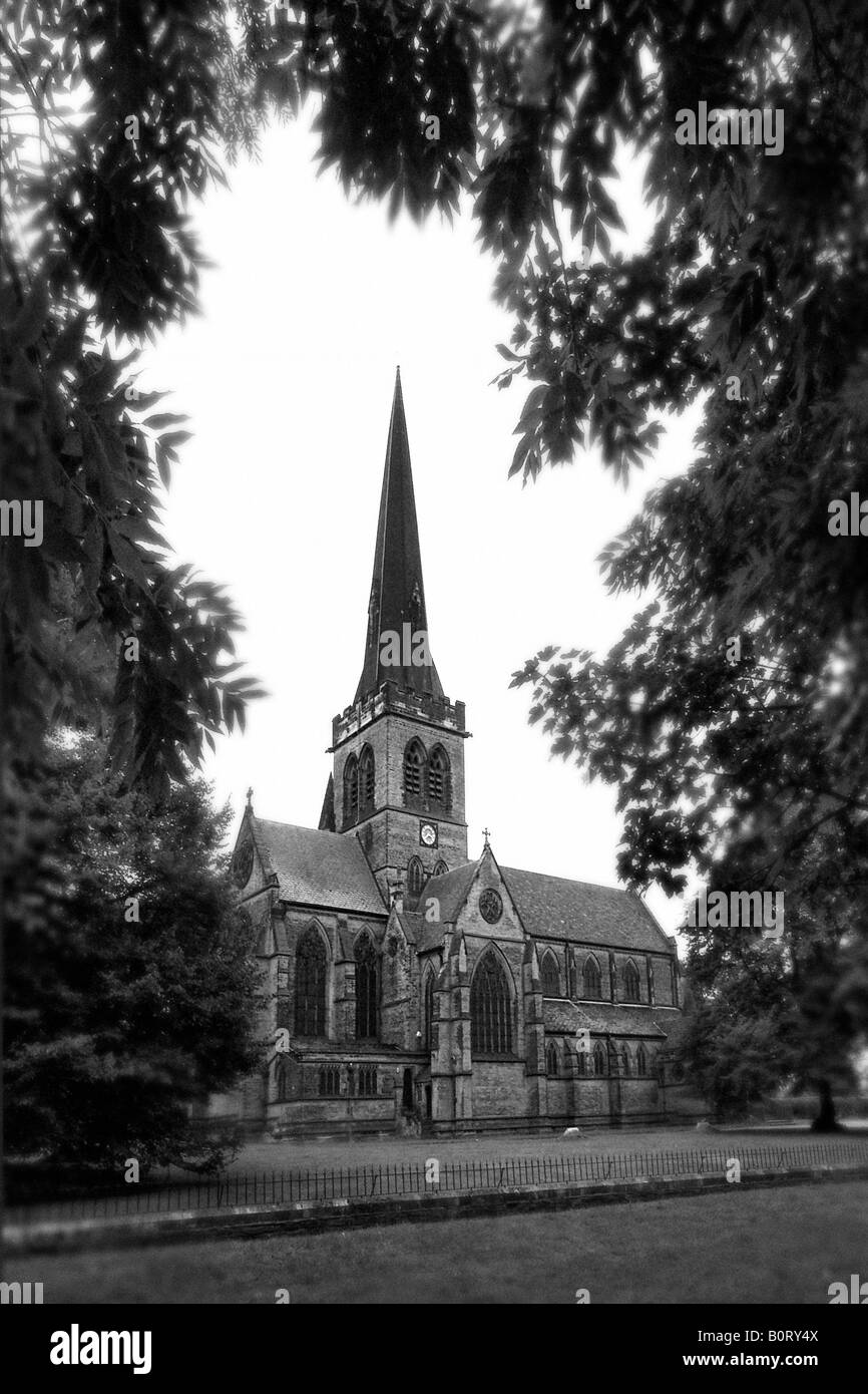 Chiesa della Santa Trinità, Wentworth, Rotherham. Foto Stock