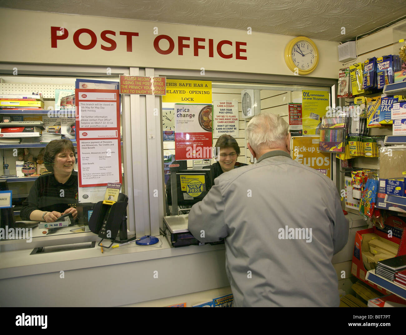 Rosario Road Post Office Norwich Foto Stock