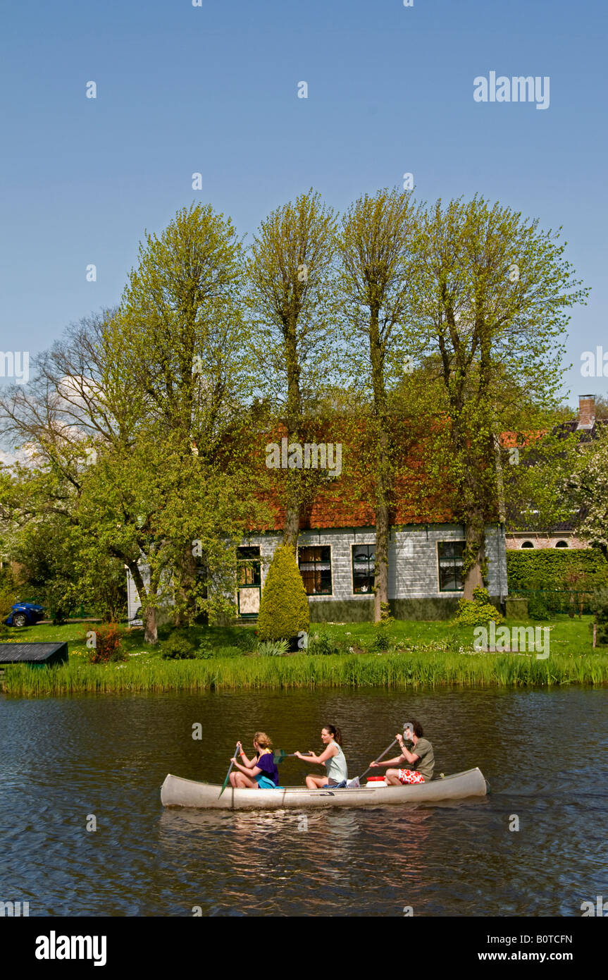 Broek in Waterland olandese North Holland Olanda popolare villaggio residence di mercanti e di marinai da Amsterdam Foto Stock