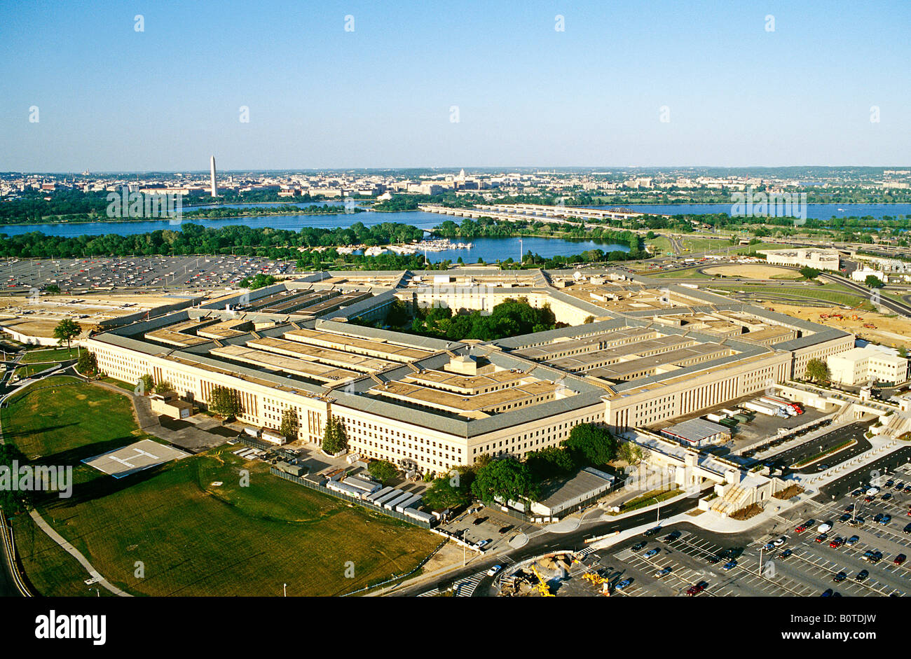 Il Pentagono a Washington, D.C., America Foto Stock