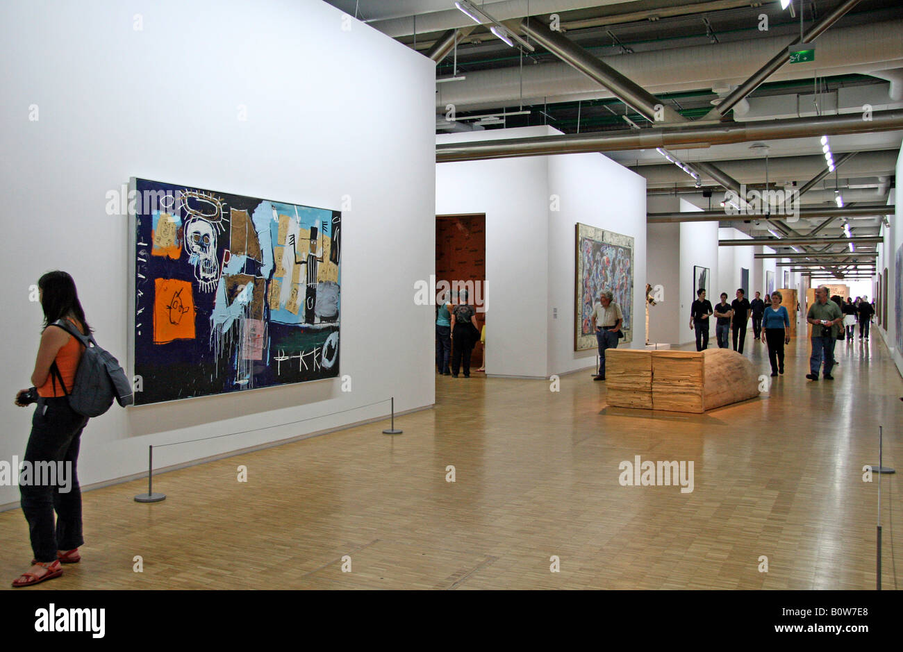 Musée National d'Art Moderne, il Museo di Arte Moderna, M.N.A.M del Centre National d'art et de culture Georges Pompidou, Centr Foto Stock