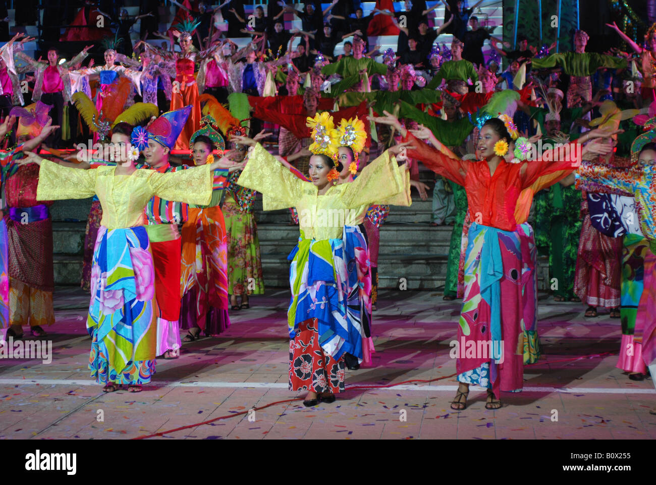 Citrawarna colori della Malaysia celebrazione a Putrajaya Malaysia Foto Stock