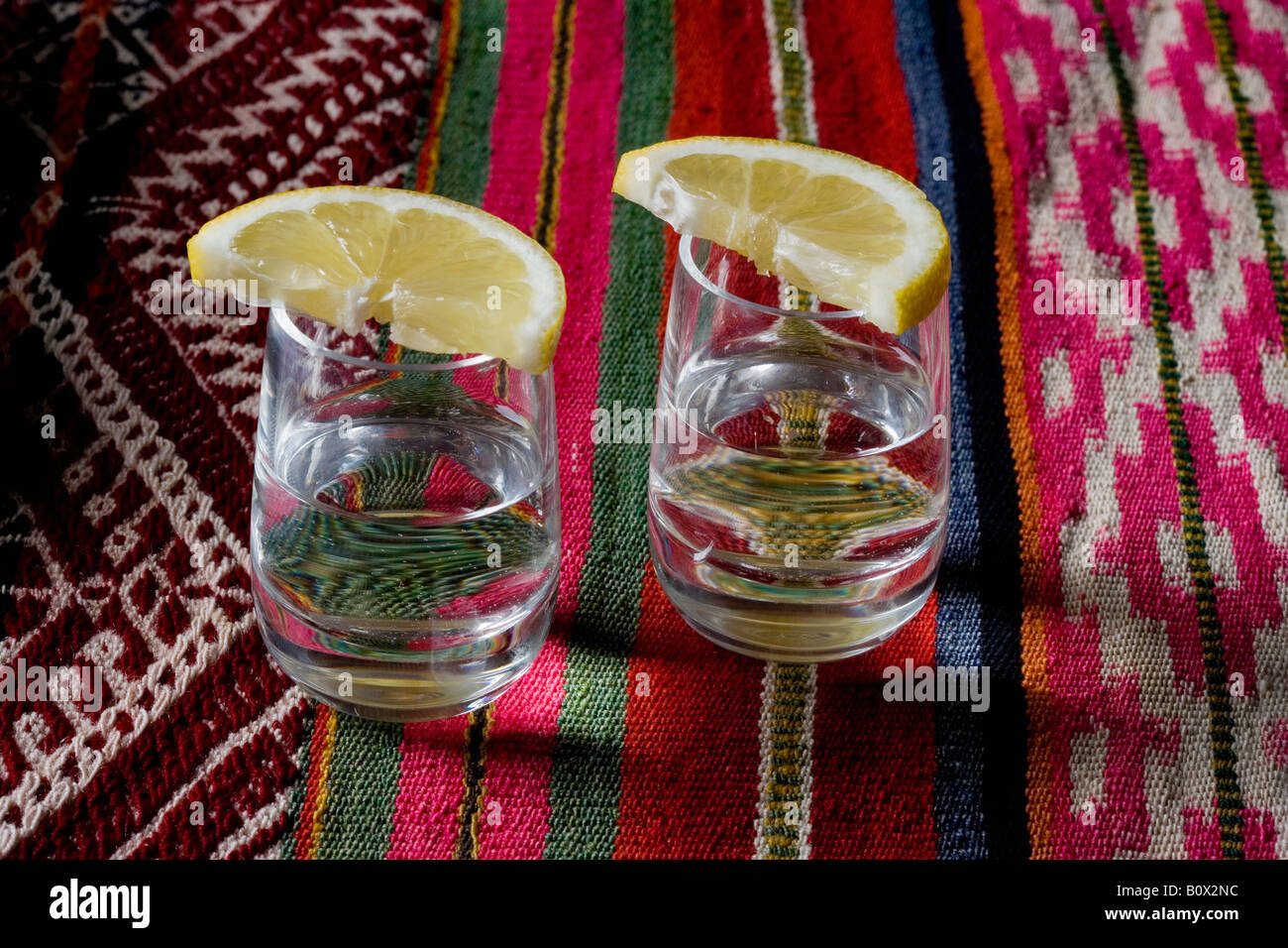 Stereotipato della cultura messicana ancora in vita, tequila scatti Foto Stock