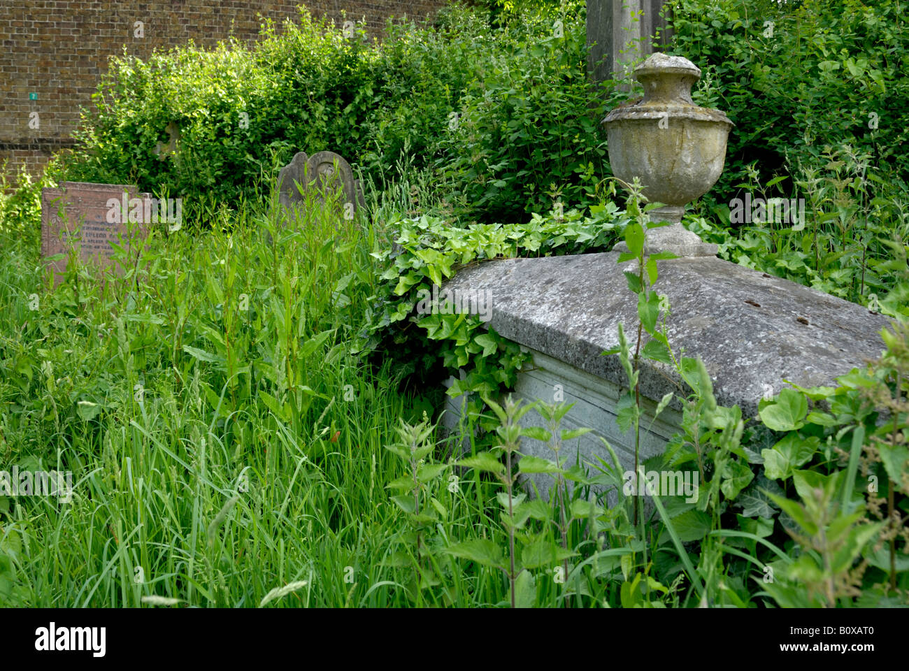 Kensal Green cemetery Londra Inghilterra Foto Stock