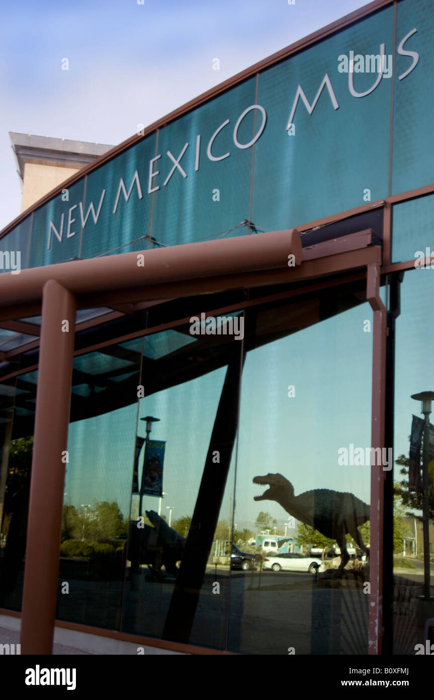 Nuovo Messico Museo di Storia Naturale di scienza e di Albuquerque nel New Mexico Foto Stock
